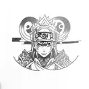 akatsuki naruto tattoo design idea