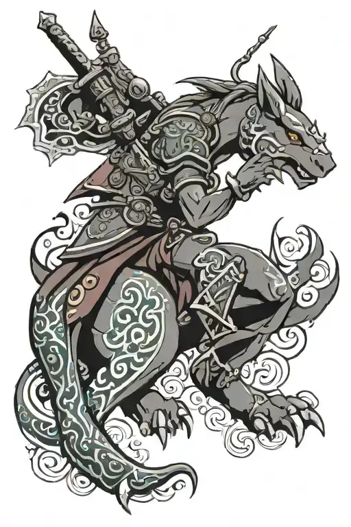 Zelda Ocarina of Time tattoo design idea