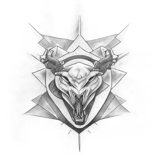 half arm sleeve that represents strength and intelligence tattoo design idea