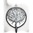 Tree of Life tattoo design idea
