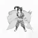 Sasuke and Itachi showing love tattoo design idea