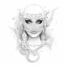 Mary Jane tattoo design idea