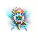 adhd tattoo design idea