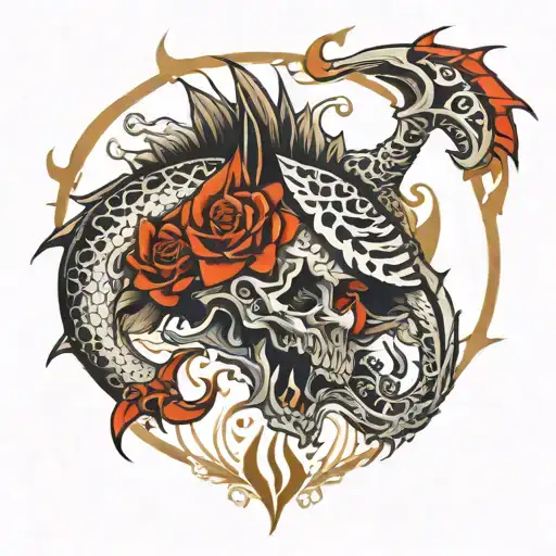 risks must be taken tattoo design idea