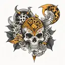 risks must be taken tattoo design idea