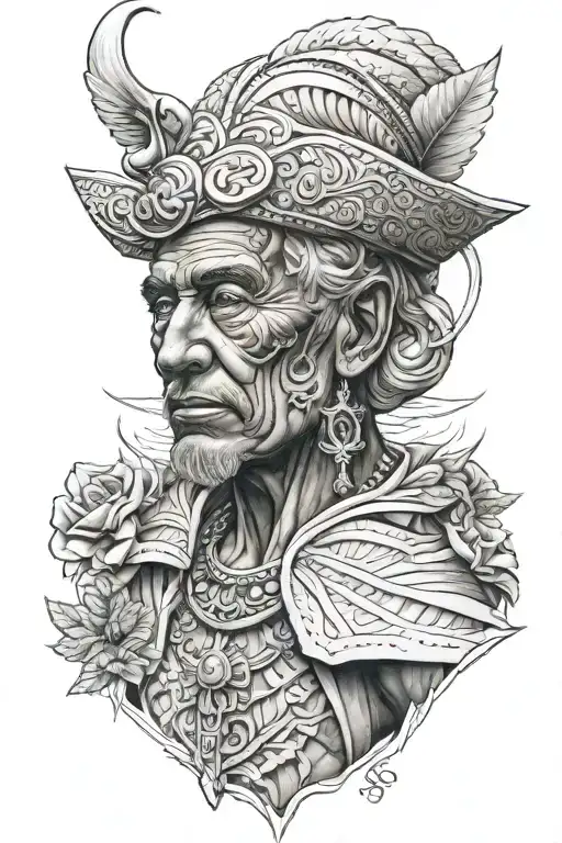 cesar tattoo design idea