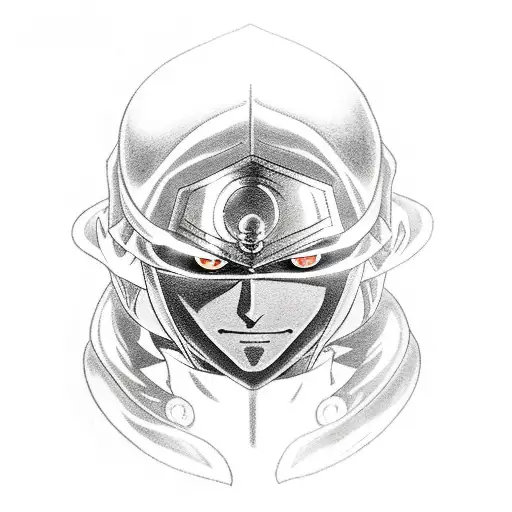 Edward Elric alchemist tattoo design idea