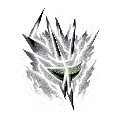 Lightning Bolt tattoo design idea