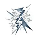 Lightning Bolt tattoo design idea