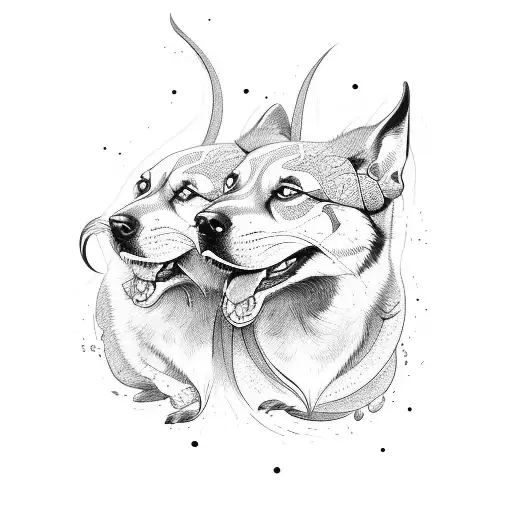 cerberus tattoo design idea