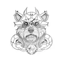 cerberus tattoo design idea