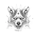 cerberus tattoo design idea