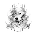 cerberus tattoo design idea