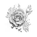 Harry styles inspiration tattoo design idea