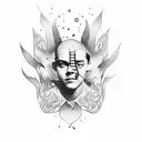 Harry styles inspiration tattoo design idea