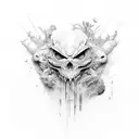 Psycho tattoo design idea