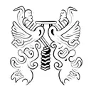  dog bone tattoo design idea