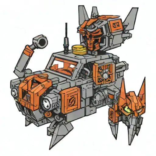 deatheaters mark and decepticons lego tattoo design idea