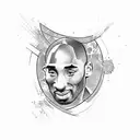 kobe bryant tattoo design idea