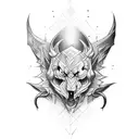 White Wizard tattoo design idea