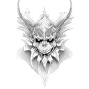 White Wizard tattoo design idea