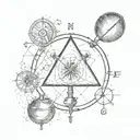 alchemy tattoo design idea