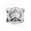 Dice tattoo design idea