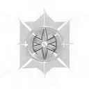 maltese cross tattoo design idea