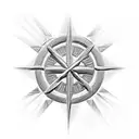maltese cross tattoo design idea