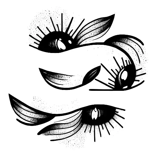 3 siblings tattoo design idea