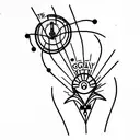 The Great Gatsby tattoo design idea