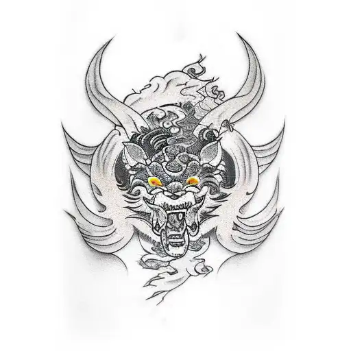 Judo black belt  tattoo design idea