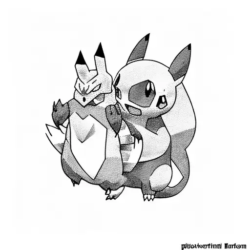 pokemon tattoo design idea