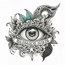 blink 182 tattoo design idea