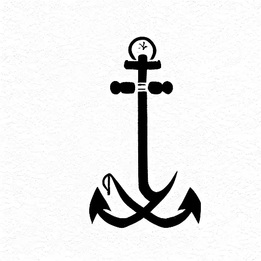 Anchor - Draw An Anchor Tattoo - Free Transparent PNG Clipart Images  Download