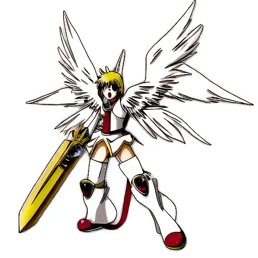 angemon tattoo design idea