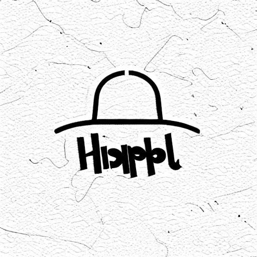 hip hop, text, cap tattoo design idea
