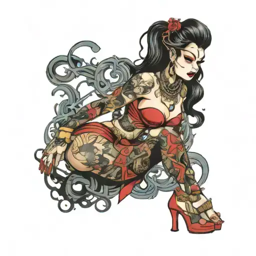 Todji's slave slut tattoo design idea