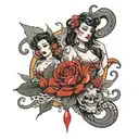Todji's slave slut tattoo design idea