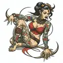 Todji's slave slut tattoo design idea