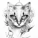 pussy  tattoo design idea