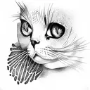 pussy  tattoo design idea