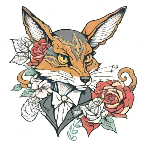 arsene lupin tattoo design idea
