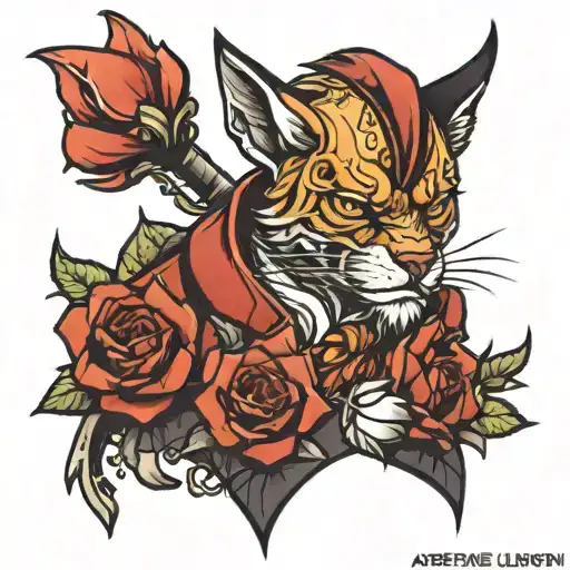 arsene lupin tattoo design idea