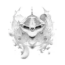 inner child higher self tattoo design idea