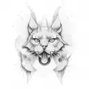 higher self tattoo design idea