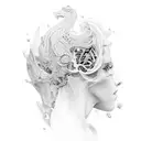 higher self tattoo design idea