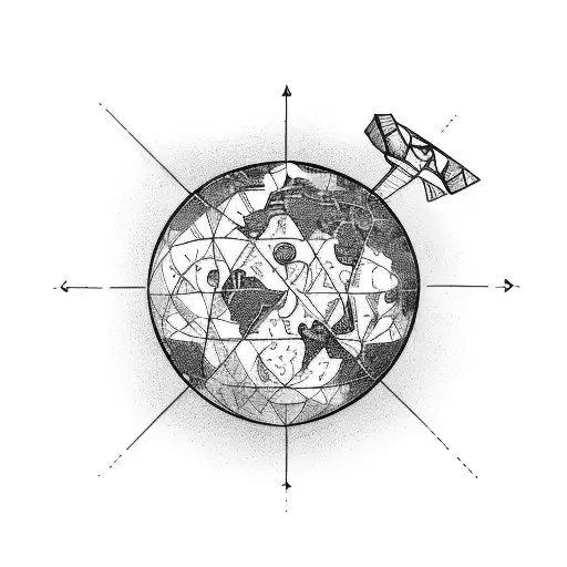 atlas holding the world tattoo design idea