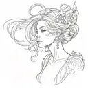 Donna tattoo design idea