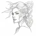 Donna tattoo design idea